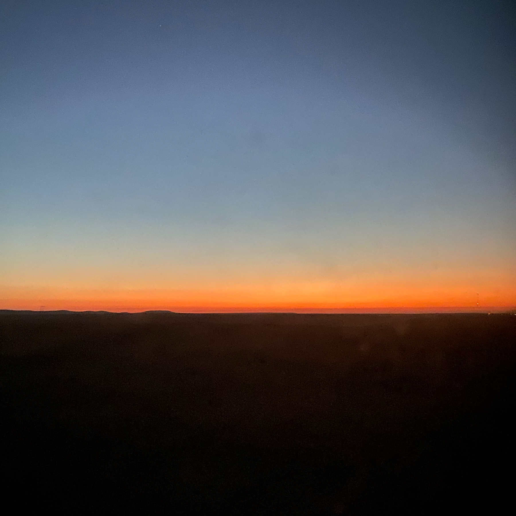 Sunrise near Del Rio