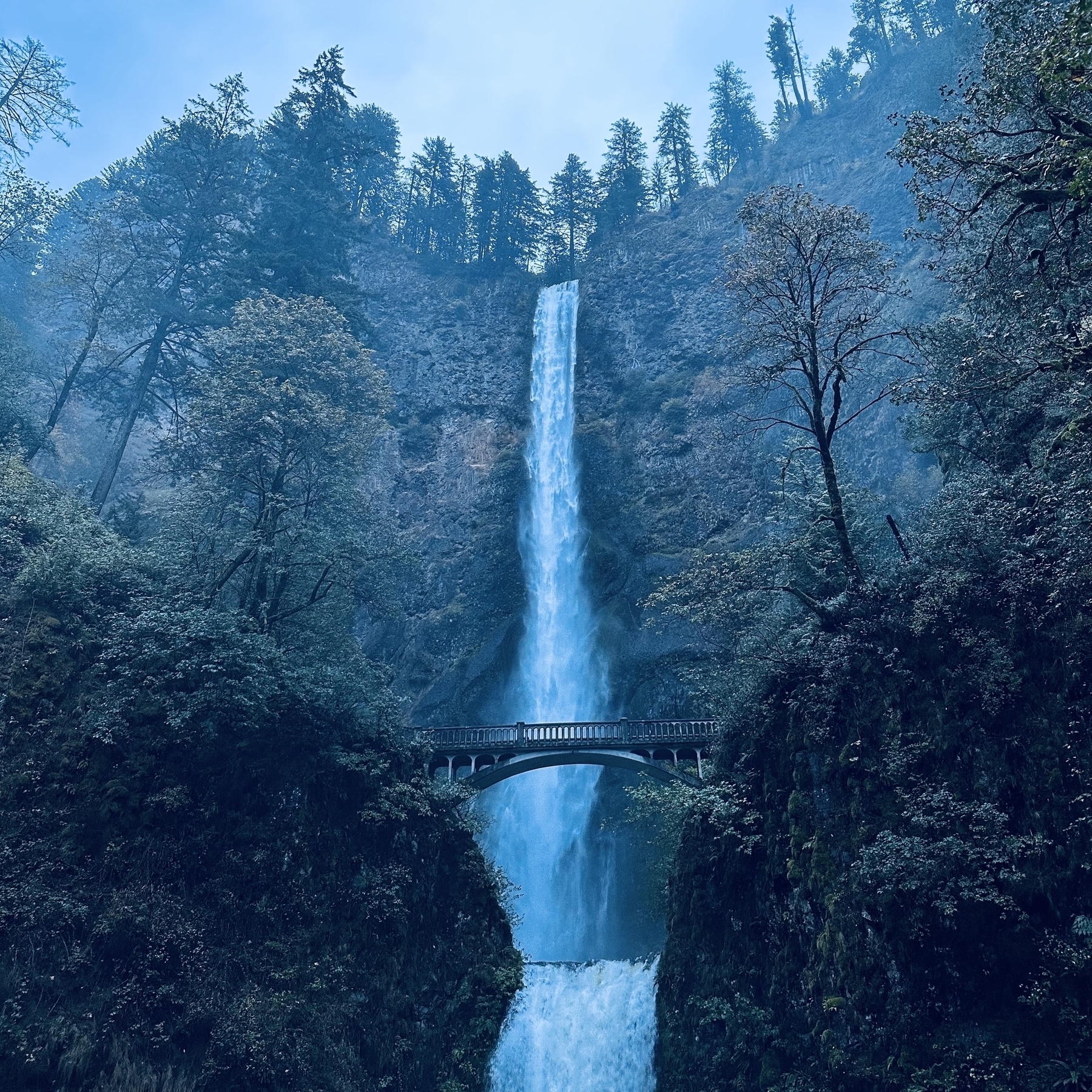 Waterfall in Oregon.