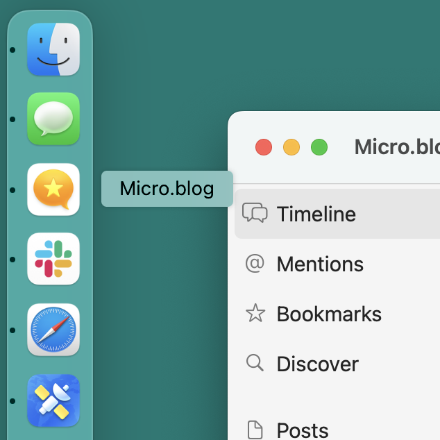 Screenshot of new Mac icon.