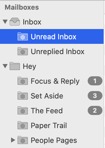 Mailmate sidebar