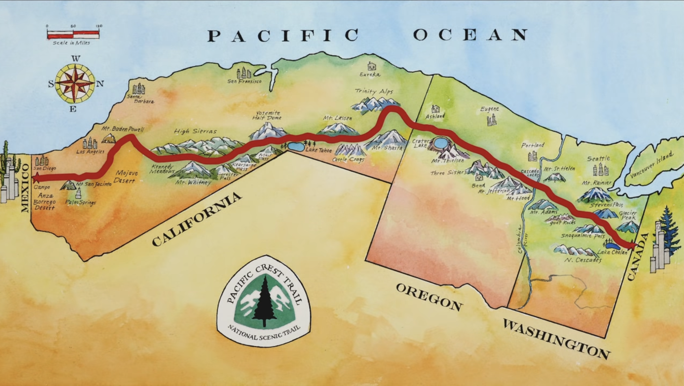 The Pacific Crest Trail