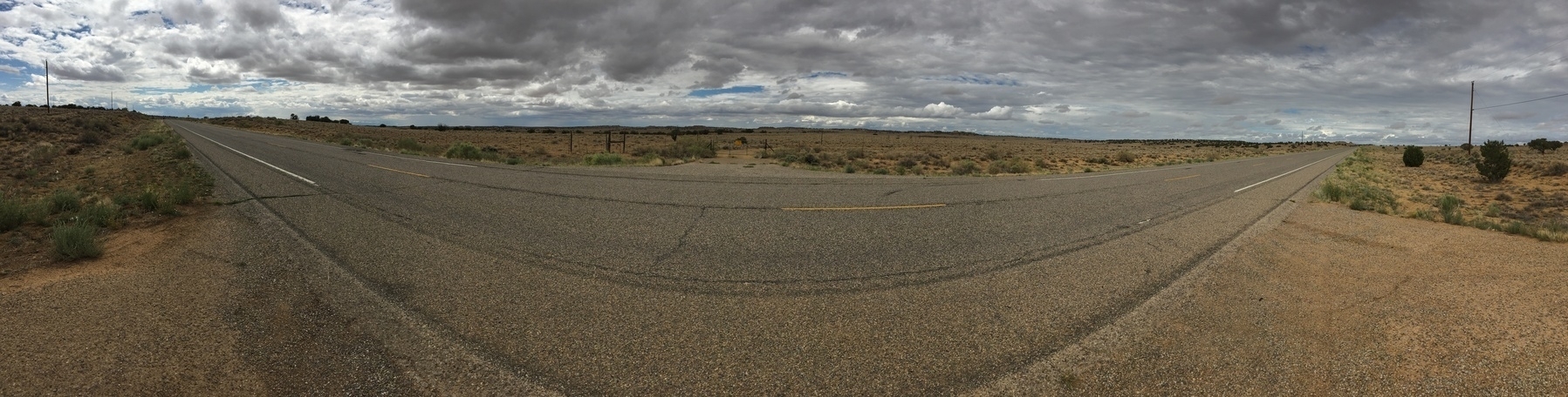 panorama of a road