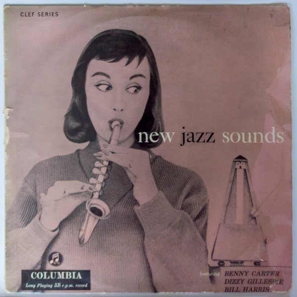 The cover of 'New Jazz Sounds', an LP by Benny Carter, et al.