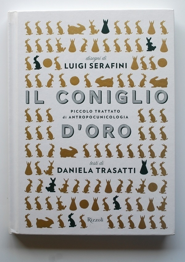 The cover of 'Il Coniglio D'Oro' ('The Golden Rabbit') by Luigi Serafini and Daniela Trasatti.