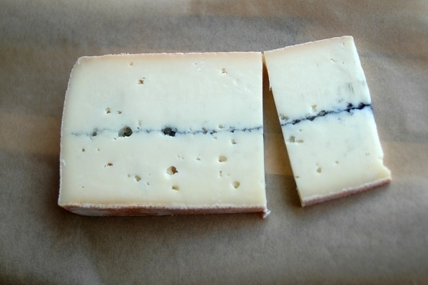 Some Morbier cheese.