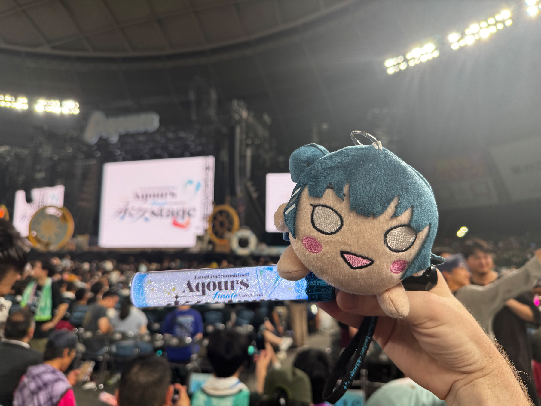 It’s already been a year since Aqours Finale. I’m looking forward to seeing GKSS next week!