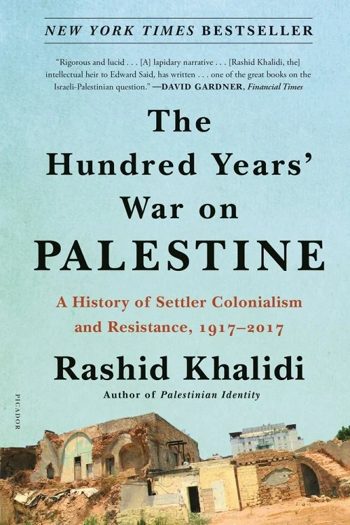 Cover of The Hundred Years' War on Palestine