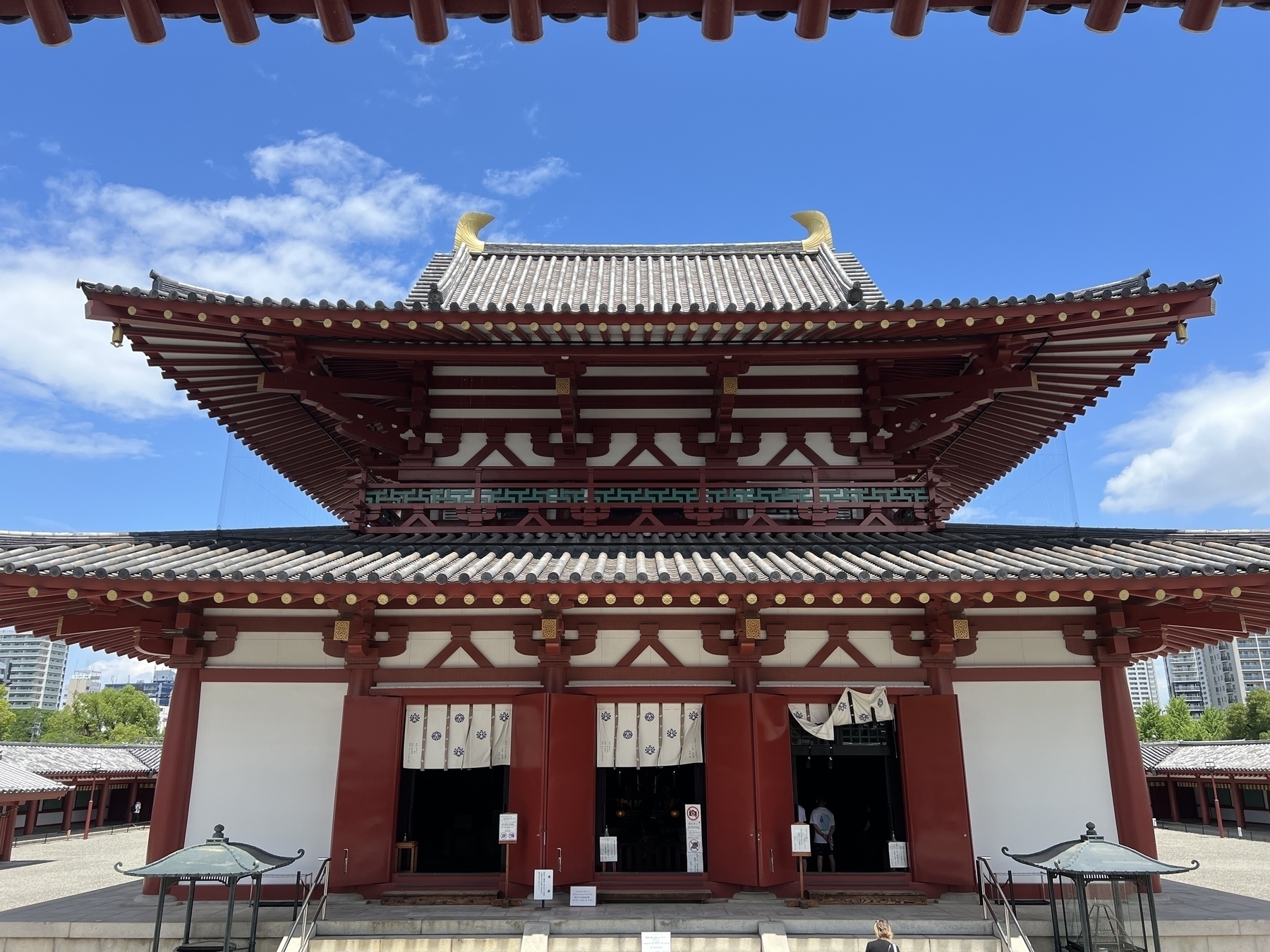 Main hall of Shitenno-ji