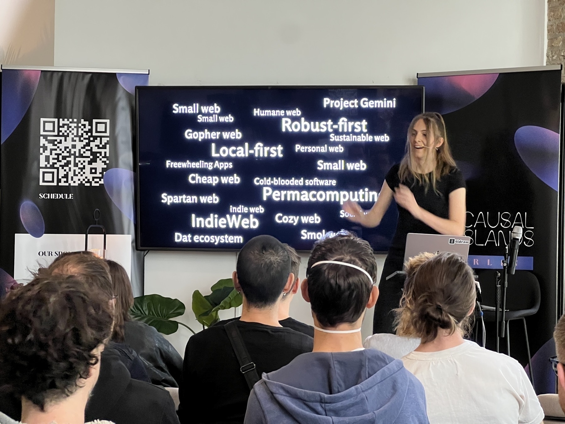 Lu Wilson discusses many approaches to the web, including local first, permacomputing, indieweb, and dozens more