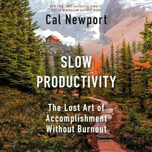 cover of Slow Productivity Audiobook