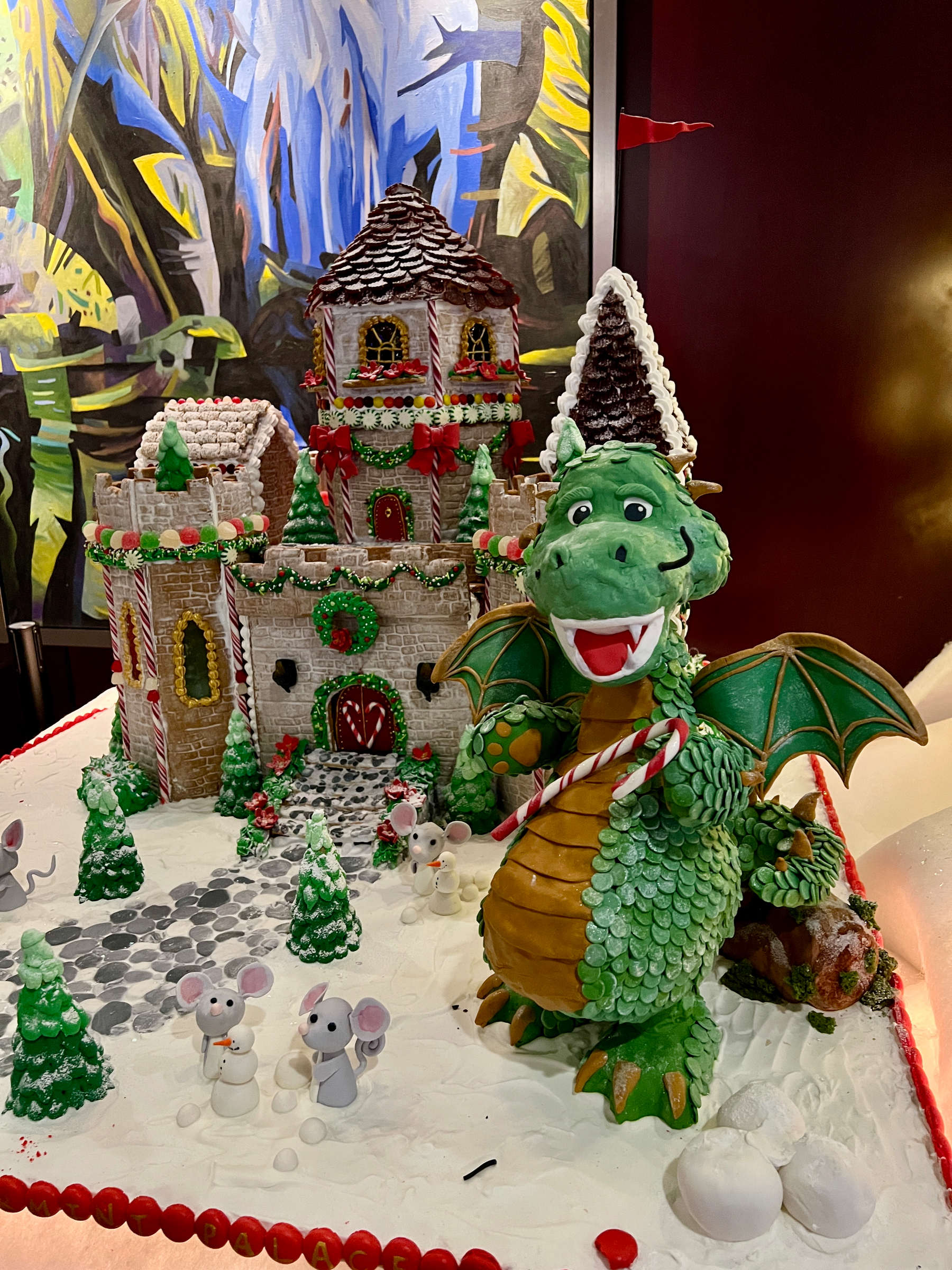 Gingerbread House Dragon