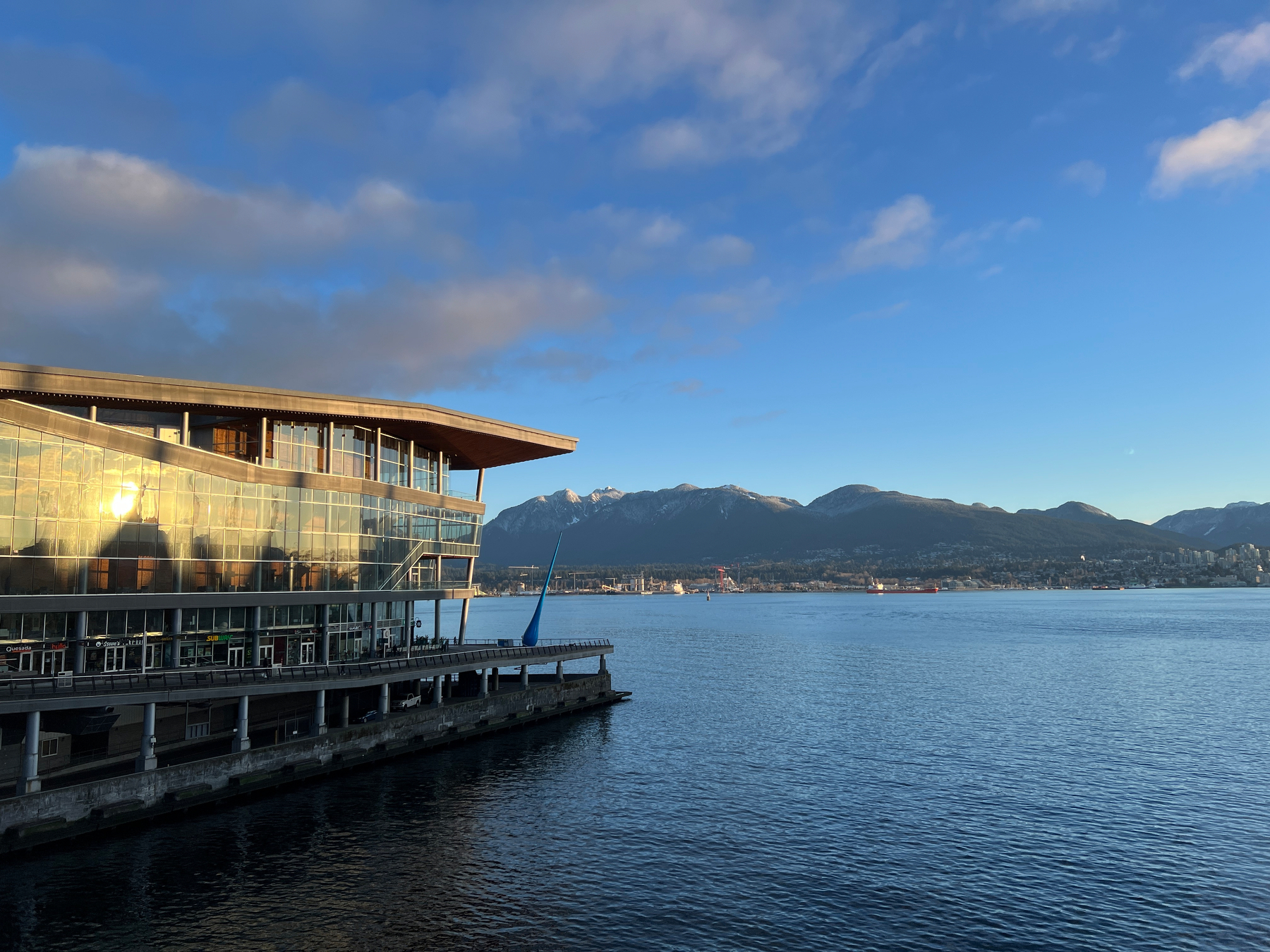 Vancouver Convention Center and the north shore