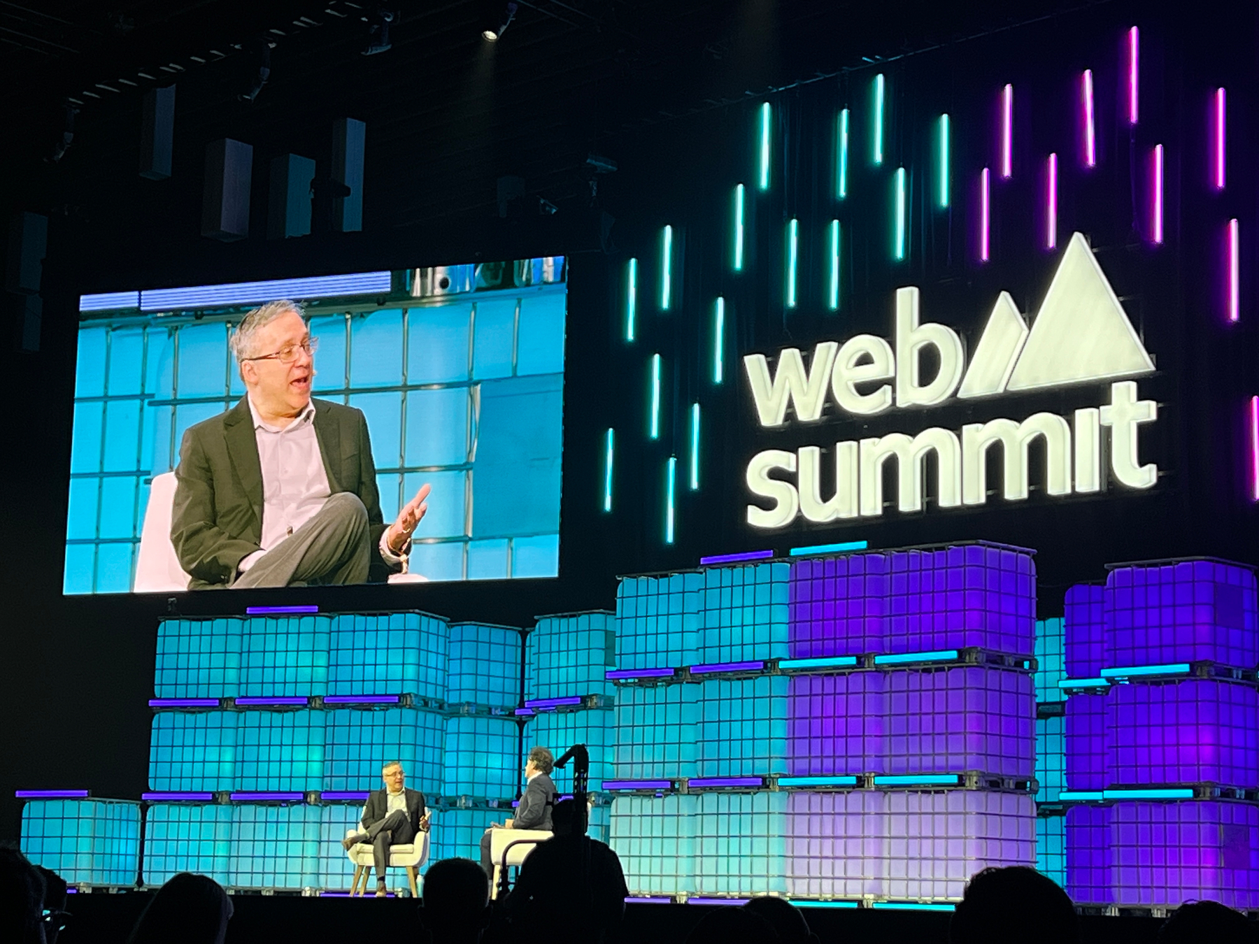 Gary Marcus on the WebSummit stage
