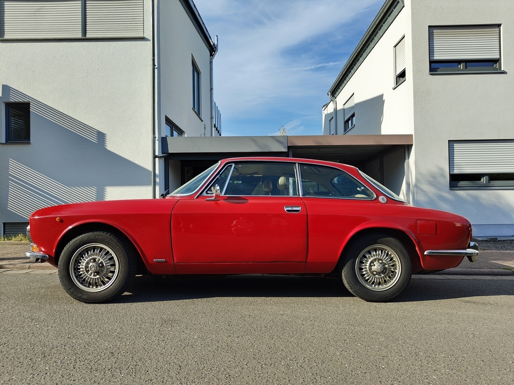 Our Alfa Romeo GTV for the day