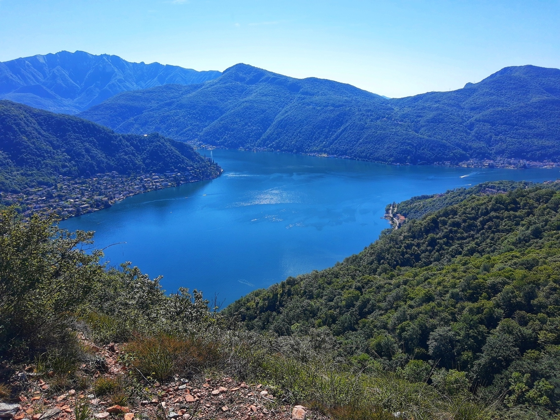 Vista sul Lago di Lugano