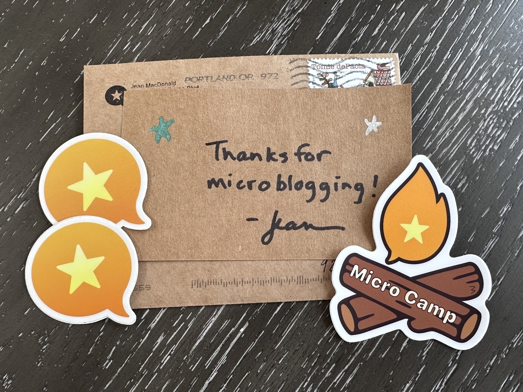 Awesome Micro.blog decals from [@jean](https://micro.blog/jean).