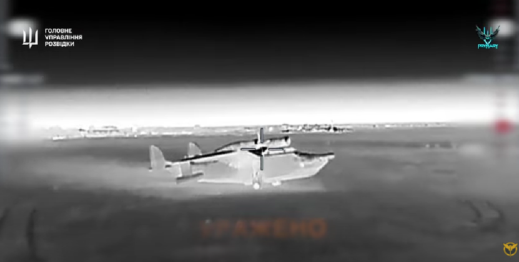 For first time, Ukraine hits 2 Russian amphibious aircraft in occupied Crimea, intelligence claims