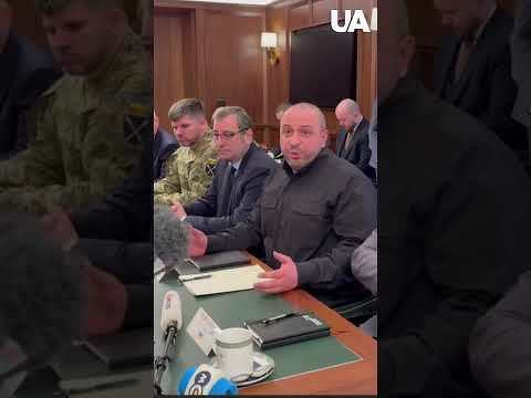 Umerov thanked the US for help and support for Ukraine in the peace talks process #shorts