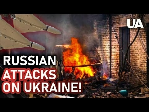 ⚠ Ukraine under fire: drones and missiles hit residential areas!