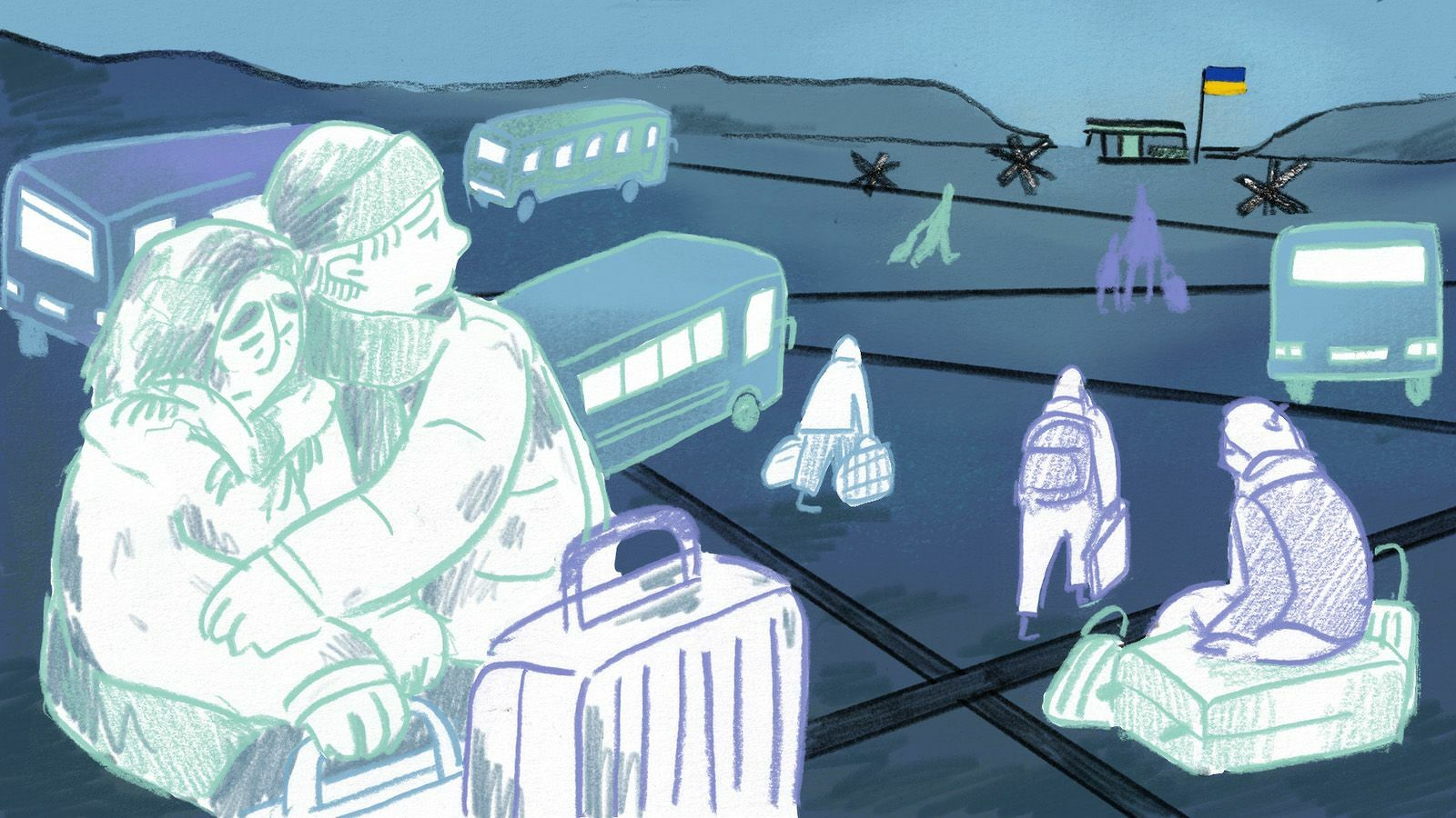 These people just escaped Russian-occupied Ukraine — but some say they need to go back