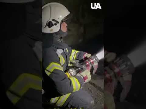 Massive Russian strike: Ukraine deals with the aftermath #shorts