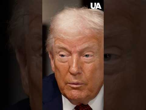 Trump praised the bravery of Ukrainian soldiers, but called Russia a "greater power." #shorts