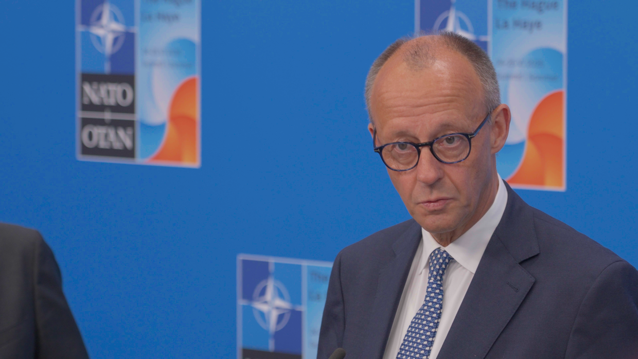 Europe 'no longer at peace' with Russia, Germany's Merz says
