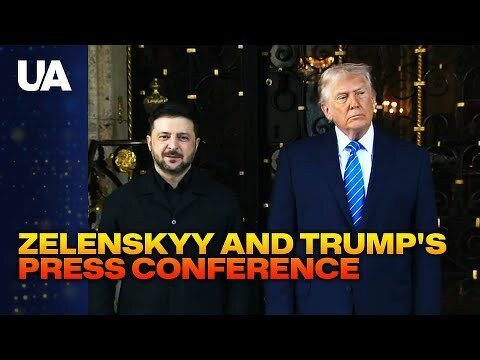 WATCH LIVE! Zelenskyy and Trump's press conference in Florida