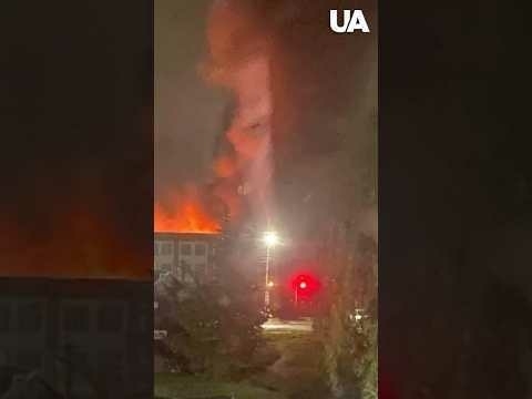Russian army left without electronics – factory near Bryansk attacked #shorts