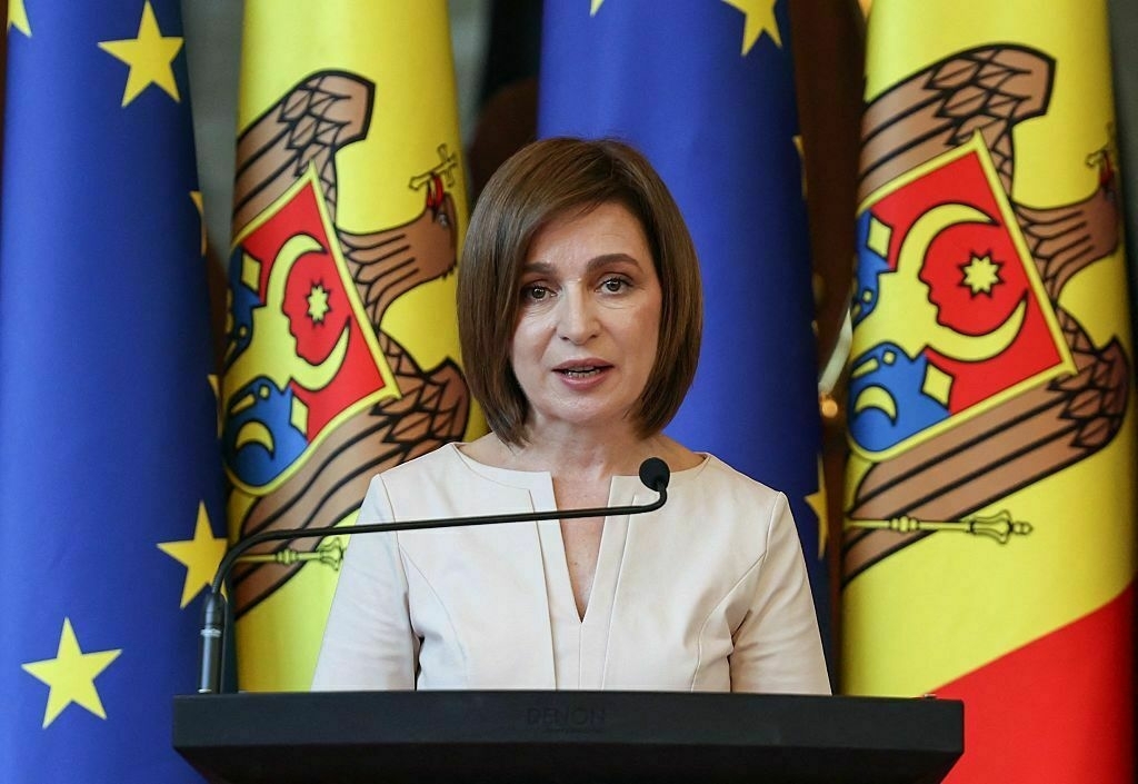 Ahead of elections, Moldova’s president warns of Kremlin interference, urges citizens to defend European path
