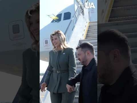 The Zelenskyys are welcomed in New York #shorts