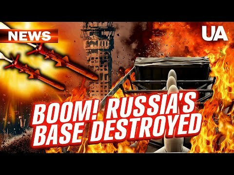 A well-aimed strike by Ukraine! Russian base with killer drones destroyed in occupied Donetsk