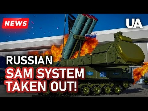 🔥 Ukrainian army destroyed Russian Buk SAM system with "Atesh"﻿ help: Russia in flames and panic!