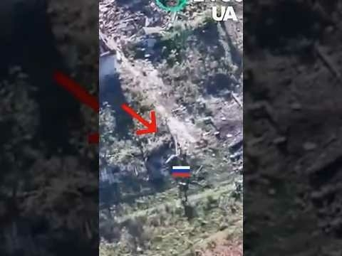 FPV drones and Ukrainian soldiers repelled the Russian offensive #shorts