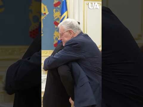 Zelenskyy meets Kellogg: footage from Kyiv #shorts