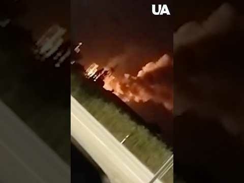 Ukrainian special forces staged a “fireworks display” in Crimea! #shorts