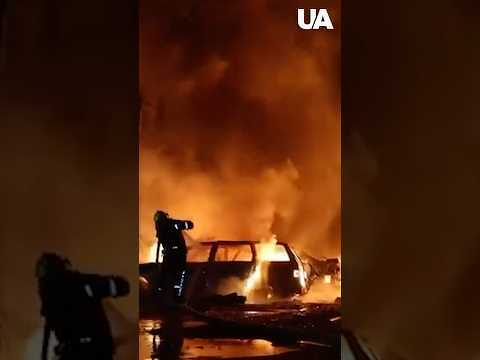 HORRIFYING FOOTAGE! Aftermath of the shelling in Kharkiv #shorts