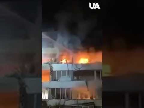 Terrifying night in Kyiv: consequences of the Russian attack #shorts