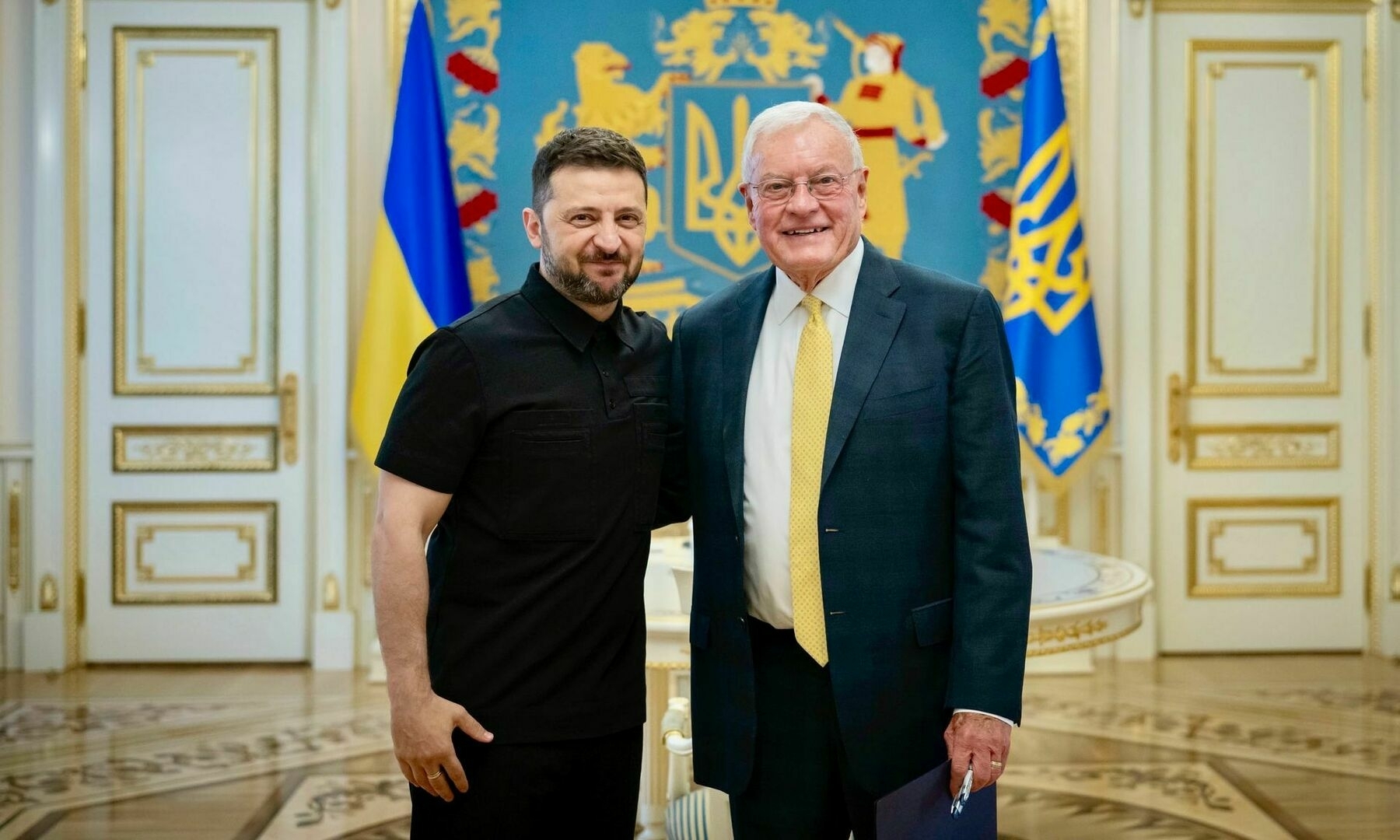US envoy Kellogg's presence shields Kyiv 'no worse than Patriots,' Zelensky says, urges US aid