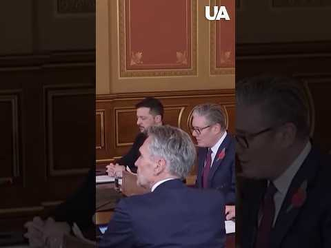 A decent peace for Ukraine: Zelenskyy with a visit to London #shorts