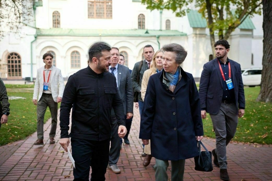 UK's Princess Anne makes surprise visit to Ukraine, meets Zelensky