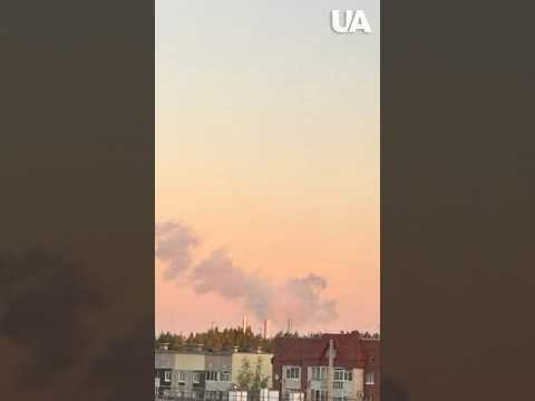 Russia in panic: Ukrainian drones destroy oil infrastructure #shorts