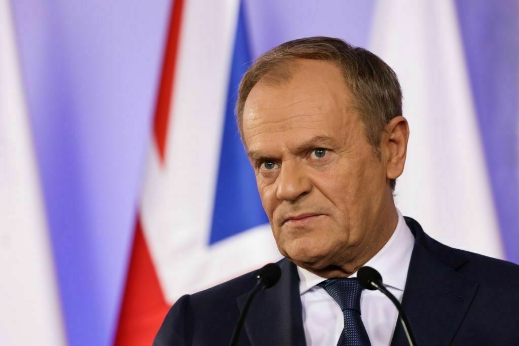 Trump's Ukraine rhetoric shift signals reduced US involvement, Poland's Tusk says