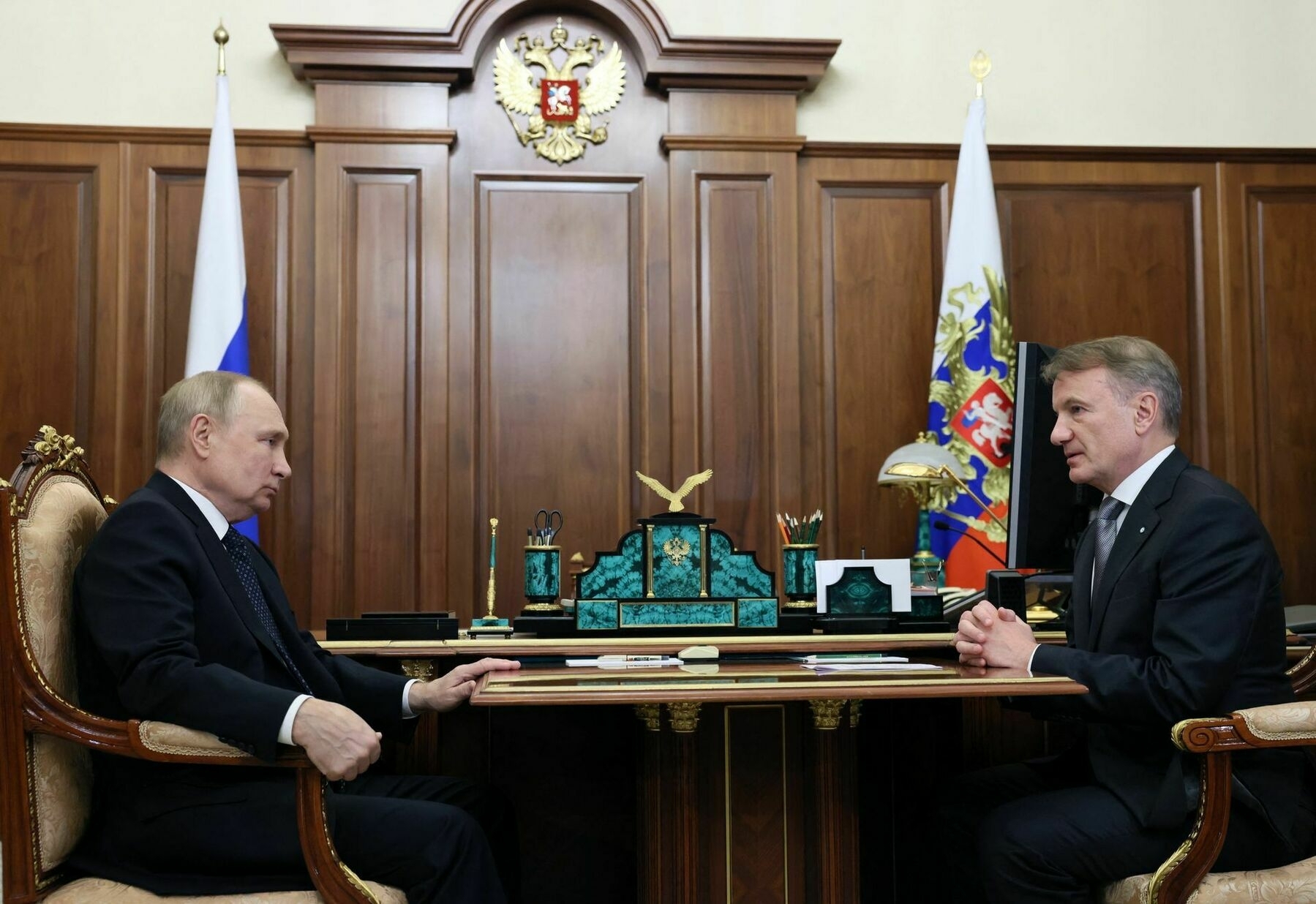 Putin's clash with Russia's top banker shows increasing disconnect over war economy, experts say