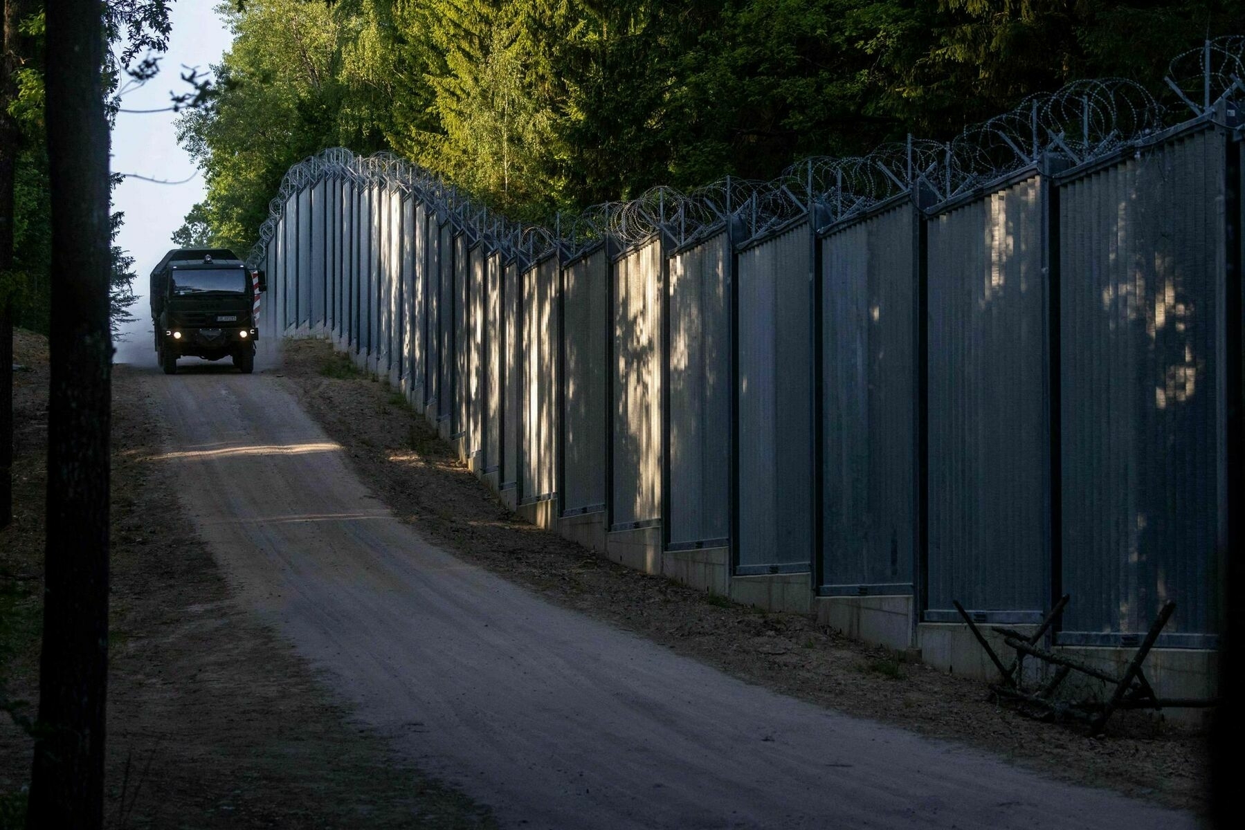 Drone with Cyrillic markings crashes in Poland near Belarus border