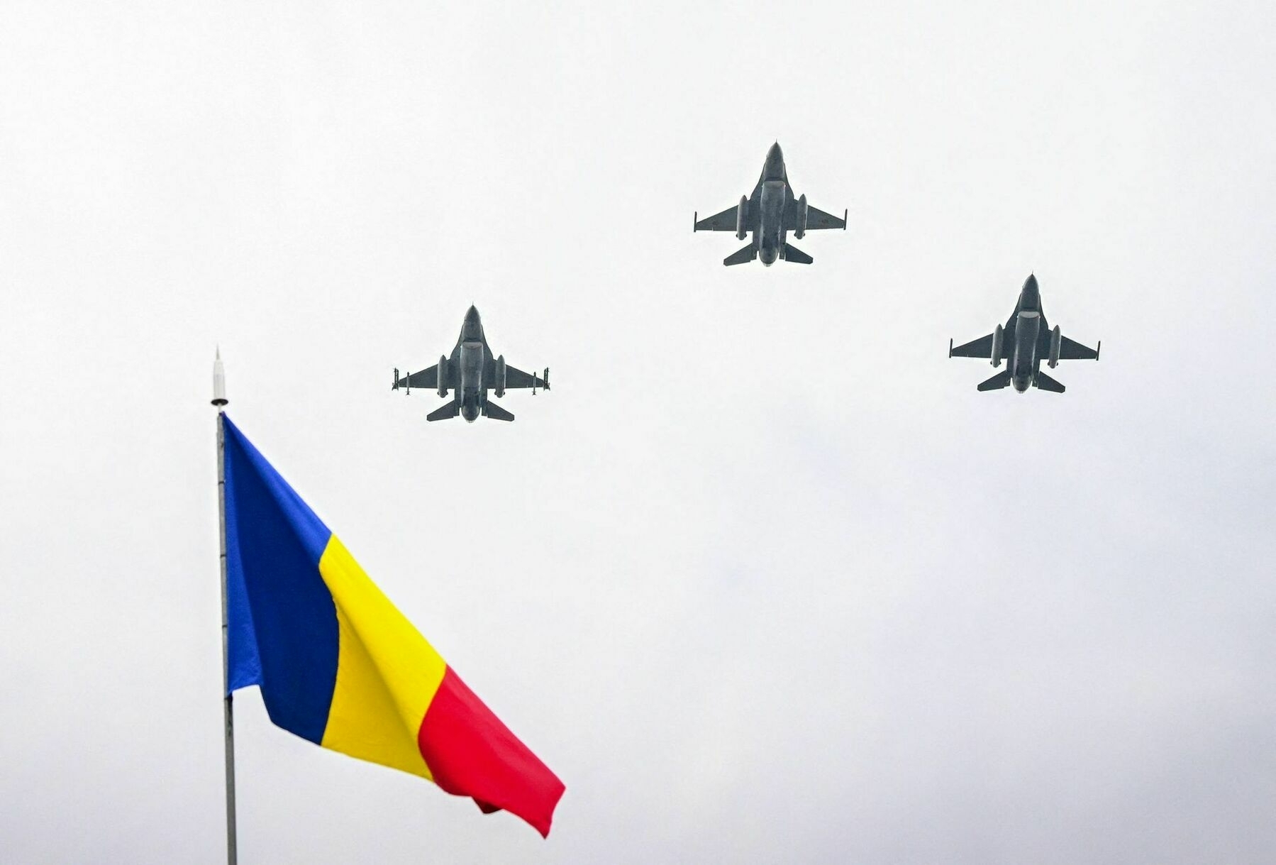 Romania didn't down Russian drone in its airspace because it circled back to Ukraine, Romanian defense minister says