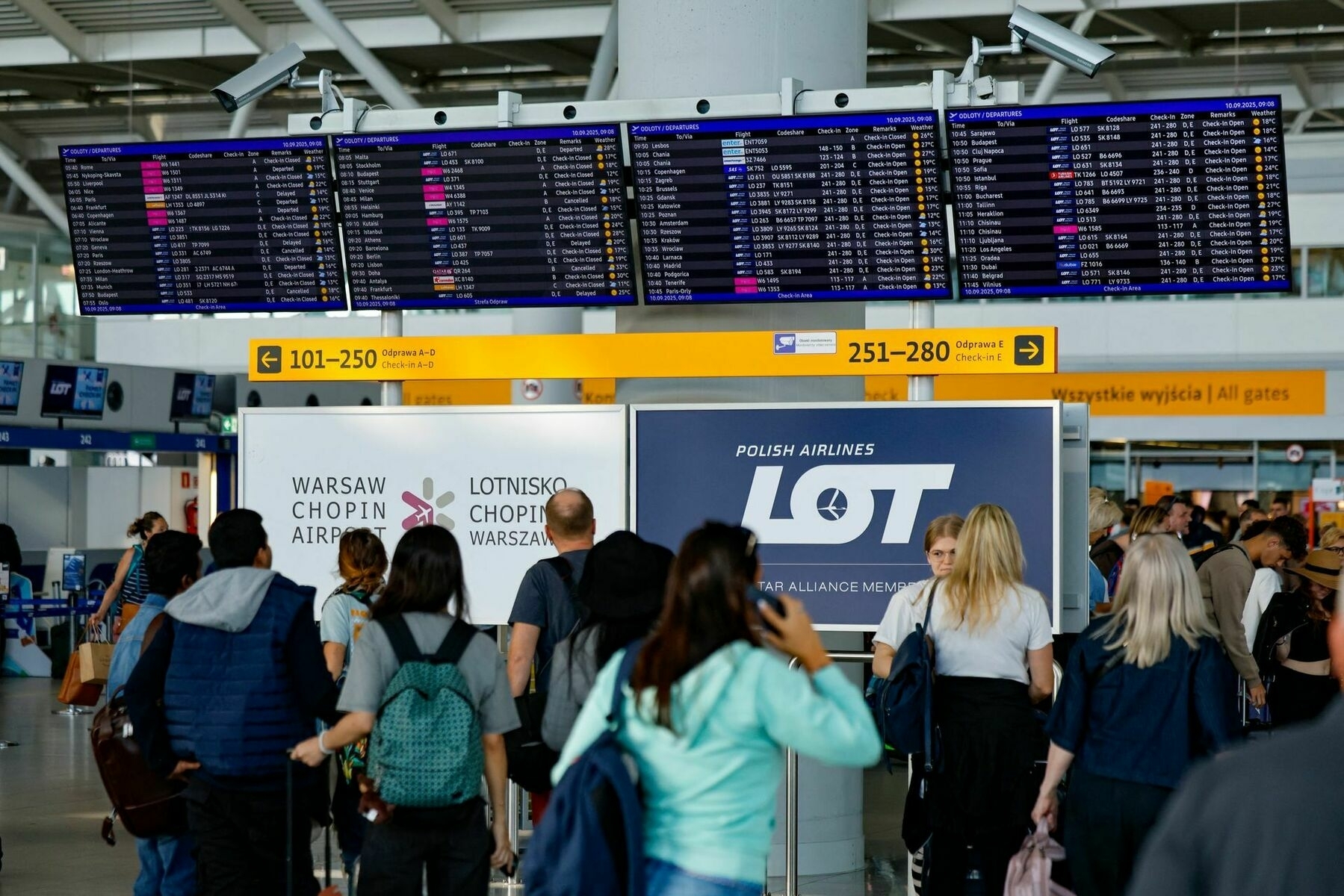 Air traffic restricted in eastern Poland after downing of Russian drones