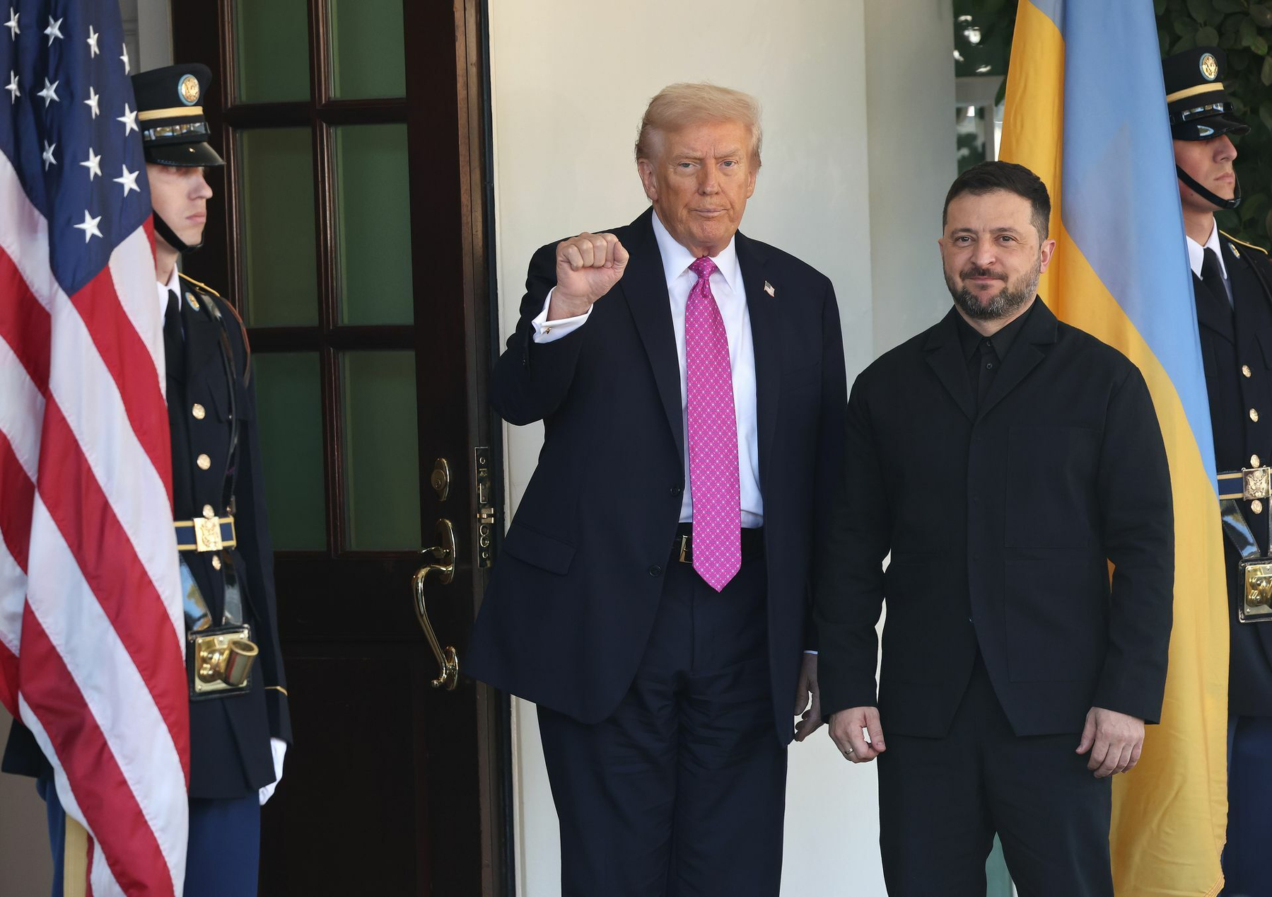 Zelensky meets Trump in Washington as Ukraine hopes for Tomahawk deliveries