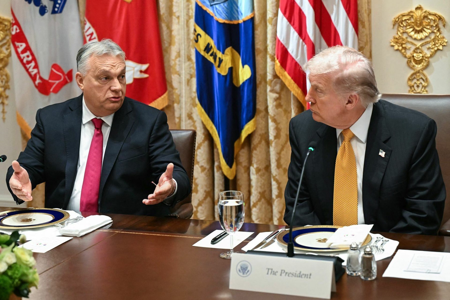 Orban meets Trump in Washington to discuss Russian oil, war against Ukraine