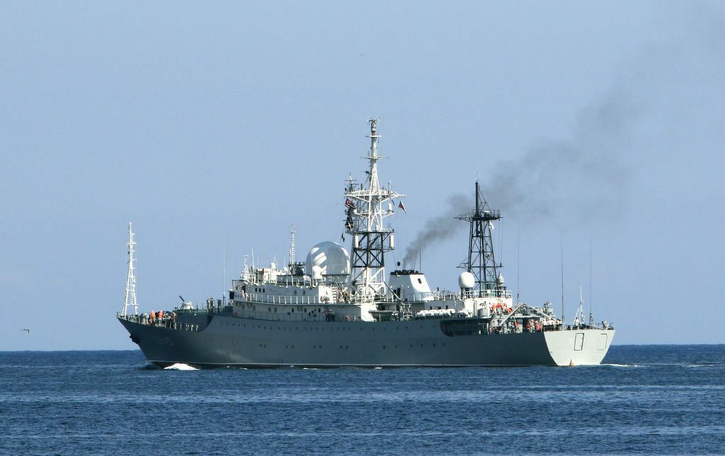 Russian military vessel spotted near Hawaii, US Coast Guard says
